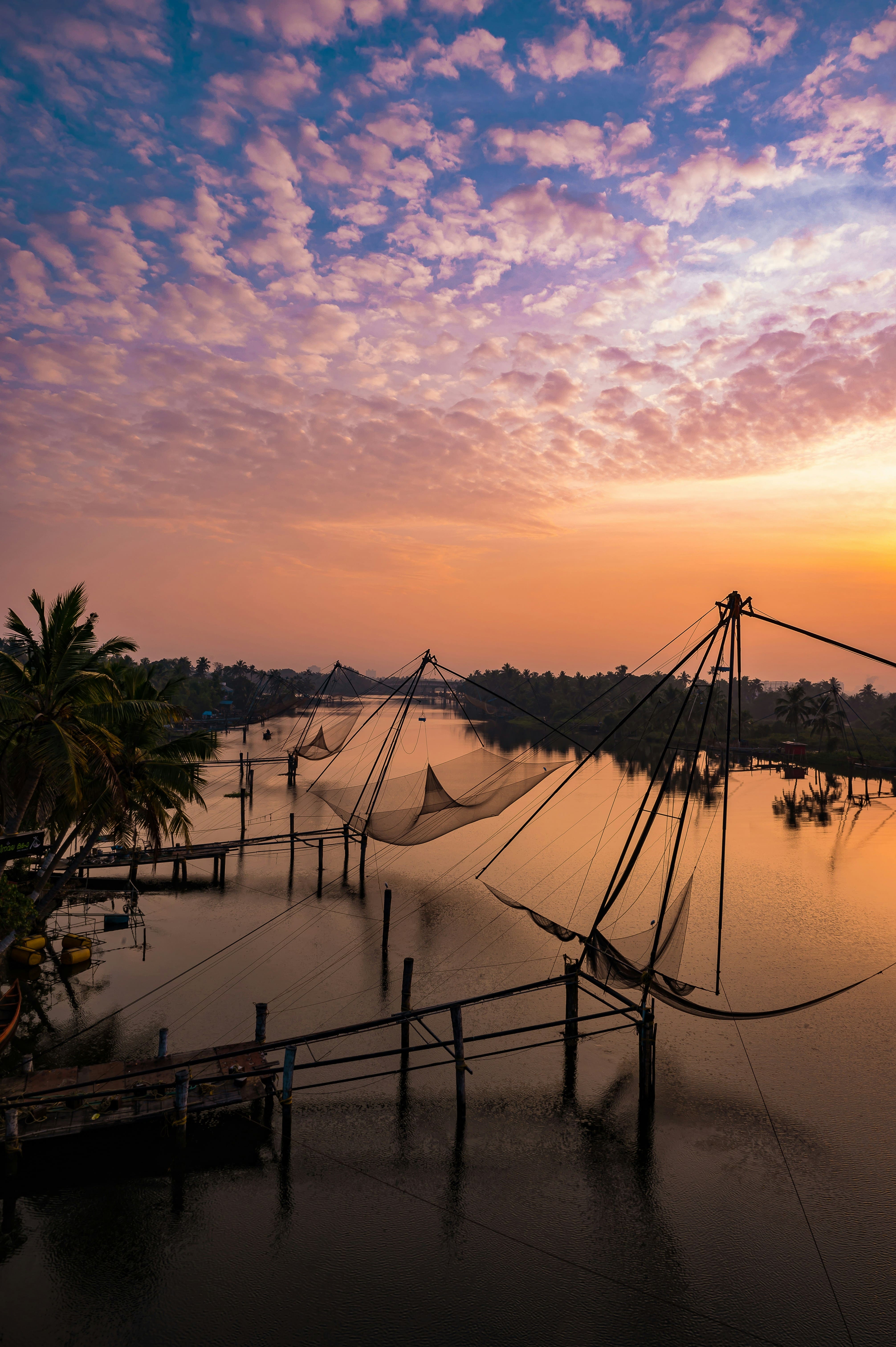 Chinese fishing nets - fort Kochi